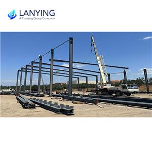 Steel struture project in Algeria is under construction