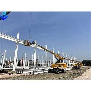 Prefab Steel Structure Plant warehouse workshop Installation Process