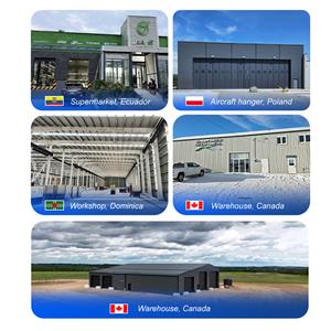 Steel Structure Warehouse and Workshop Logistics Industrial Park Prefabricated Storage Buildings