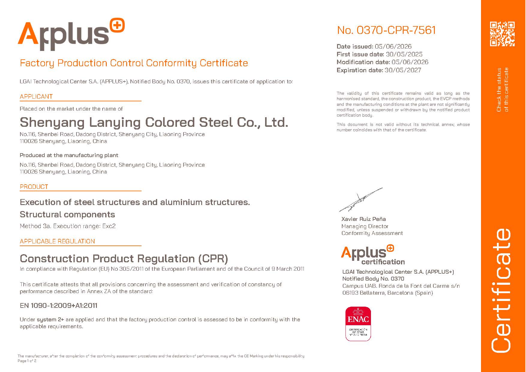 CE Certification