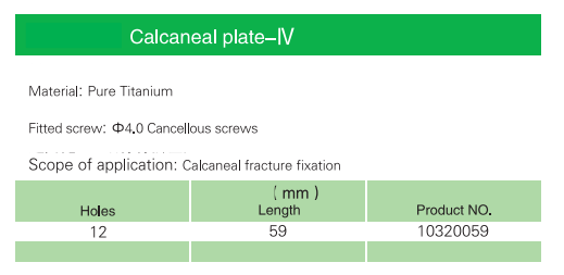 orthopedic metal plates and screws