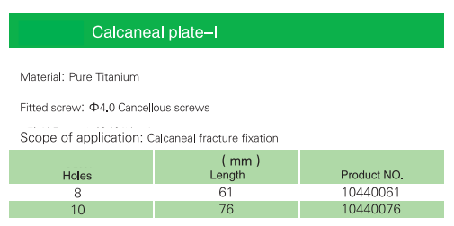 orthopedic metal plates and screws