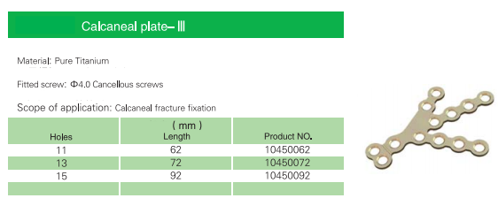 stainless steel bone plate