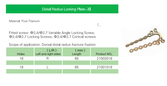 collarbone plate and screws