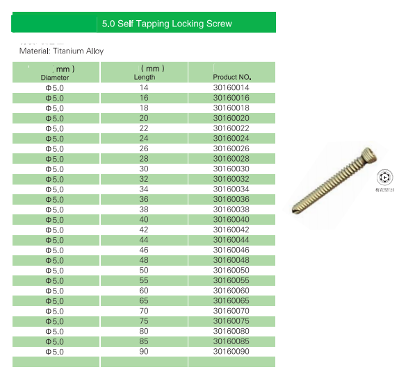 titanium bone plates