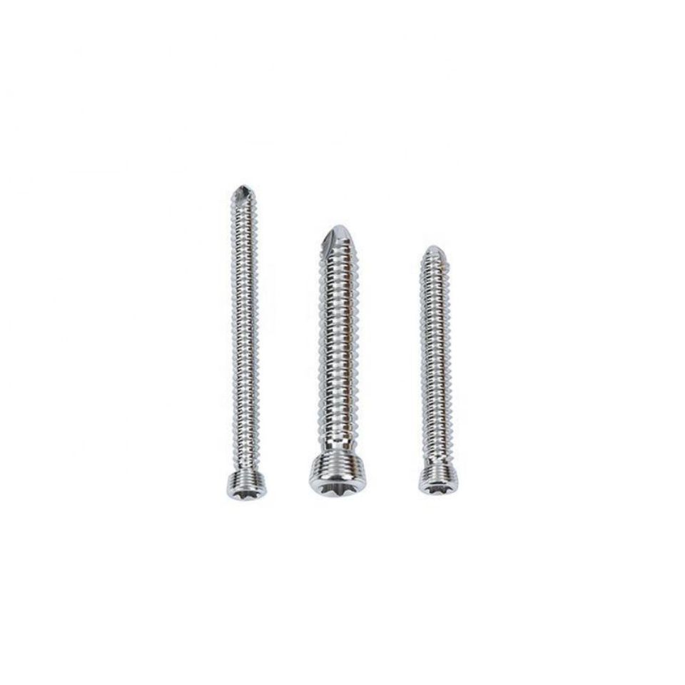 4.5 Titanium And Stainless Steel Orthopedic Self Tapping Cortex Screw