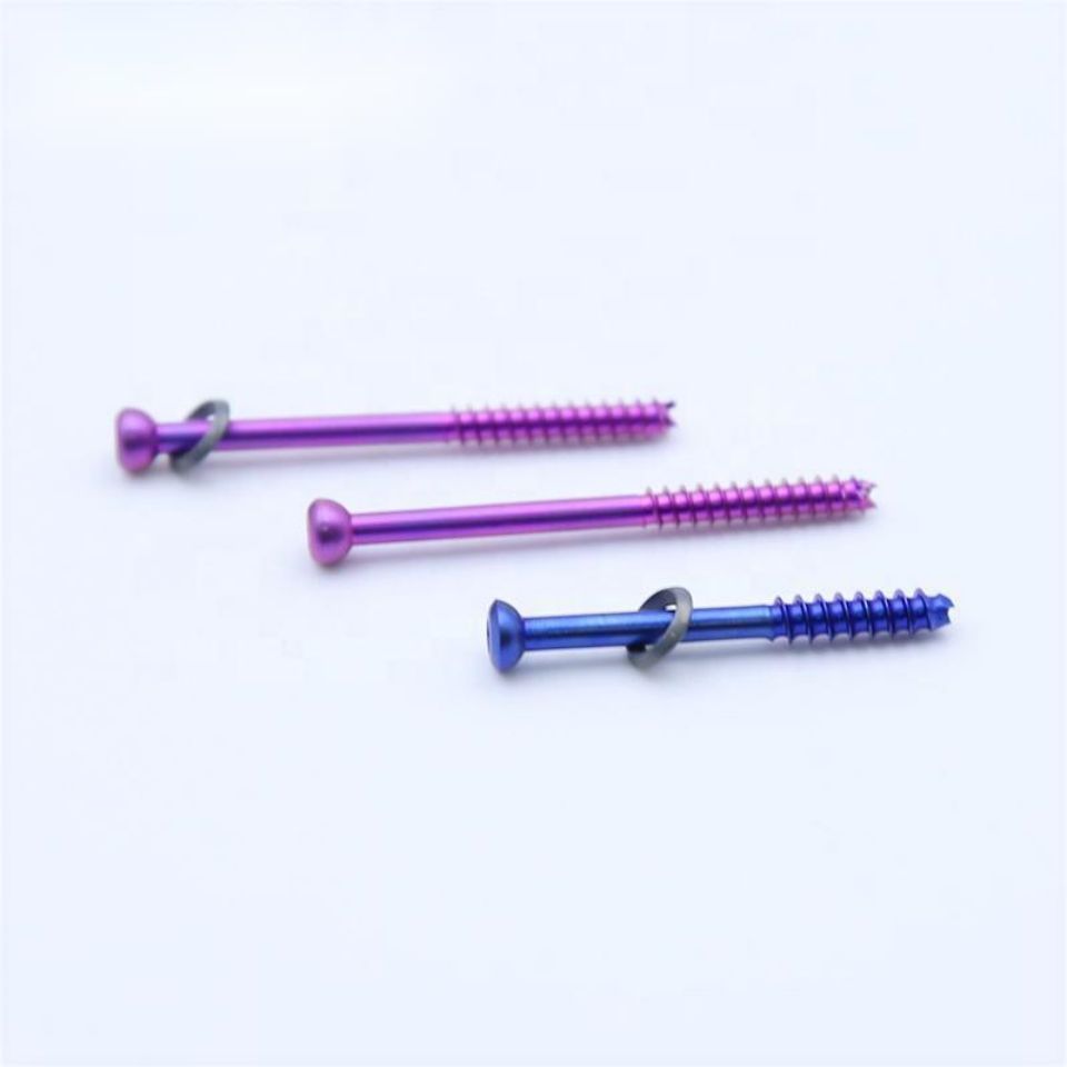 3.5titanium And Stainless Steel Orthopedic Cortex Screw