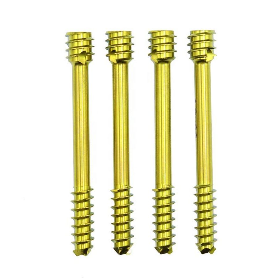 3.5titanium And Stainless Steel Orthopedic Cortex Screw