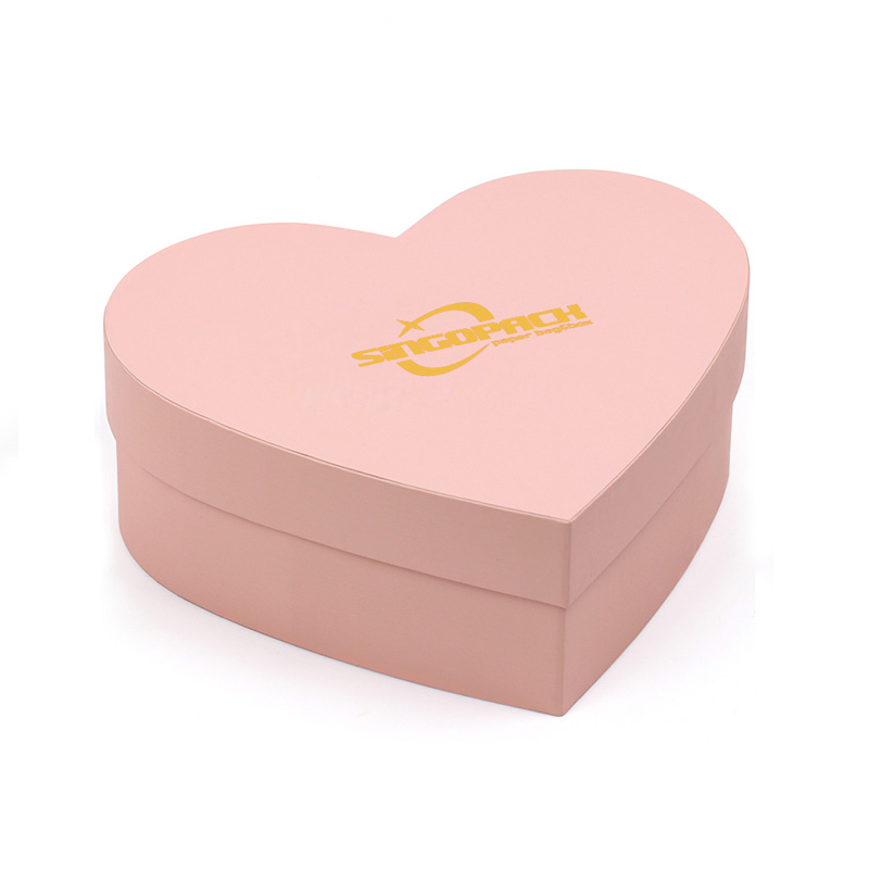 Heart Chocolate Gift Box With Dividers For Women