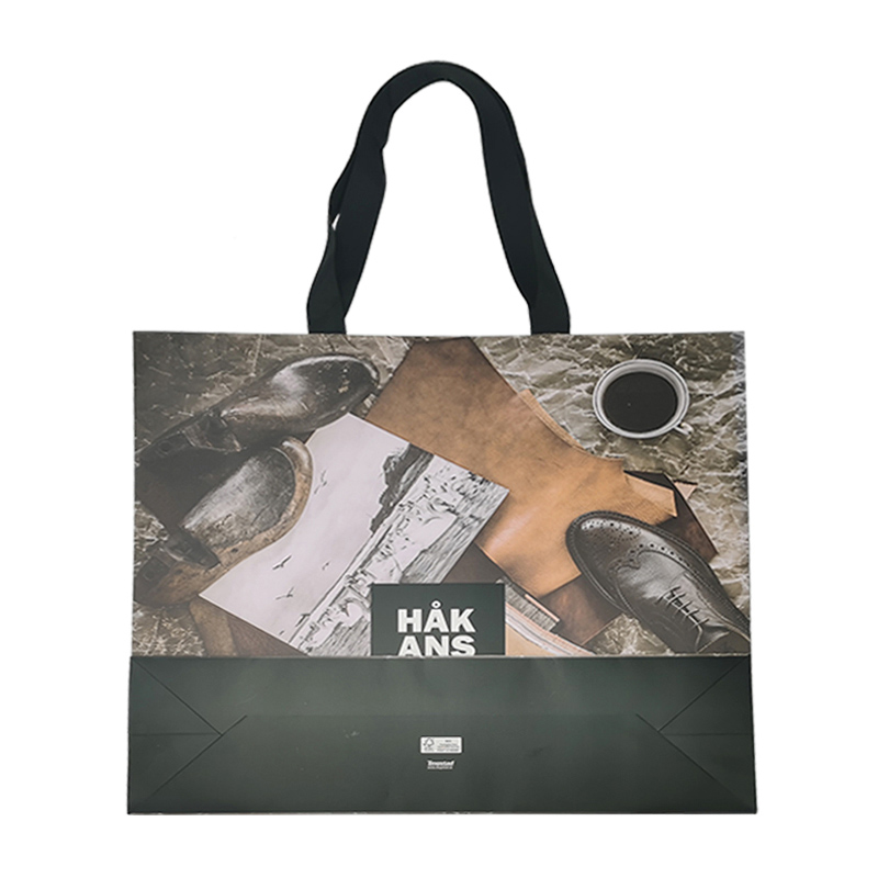 Supply Custom Printed Large Coloured Paper Gift Bags Wholesale Factory