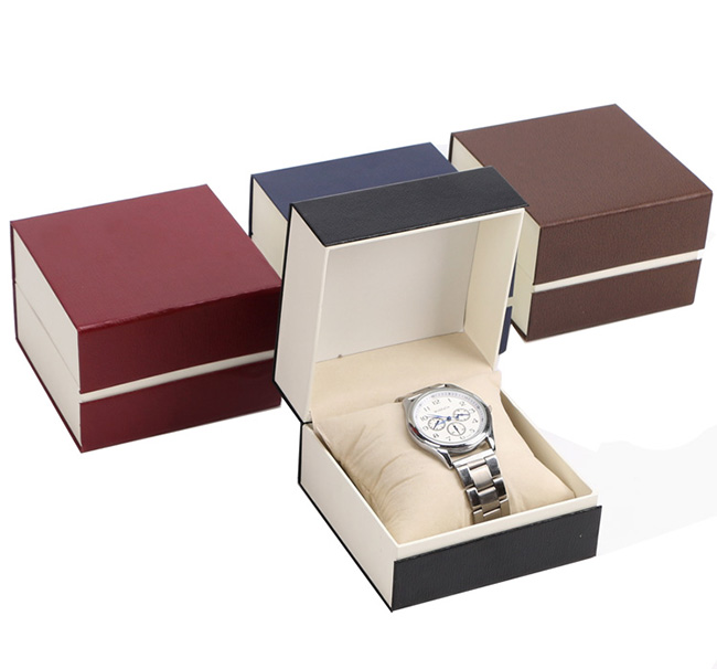 Supply Custom High End Mens Black Watch Jewelry Box Wholesale Factory
