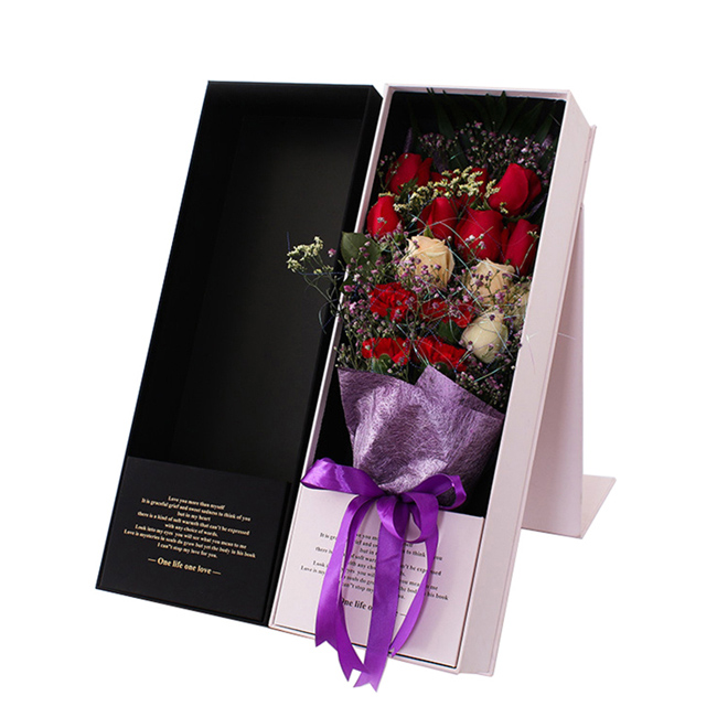 Birthday Cardboard Flower Rose Forever Boxes