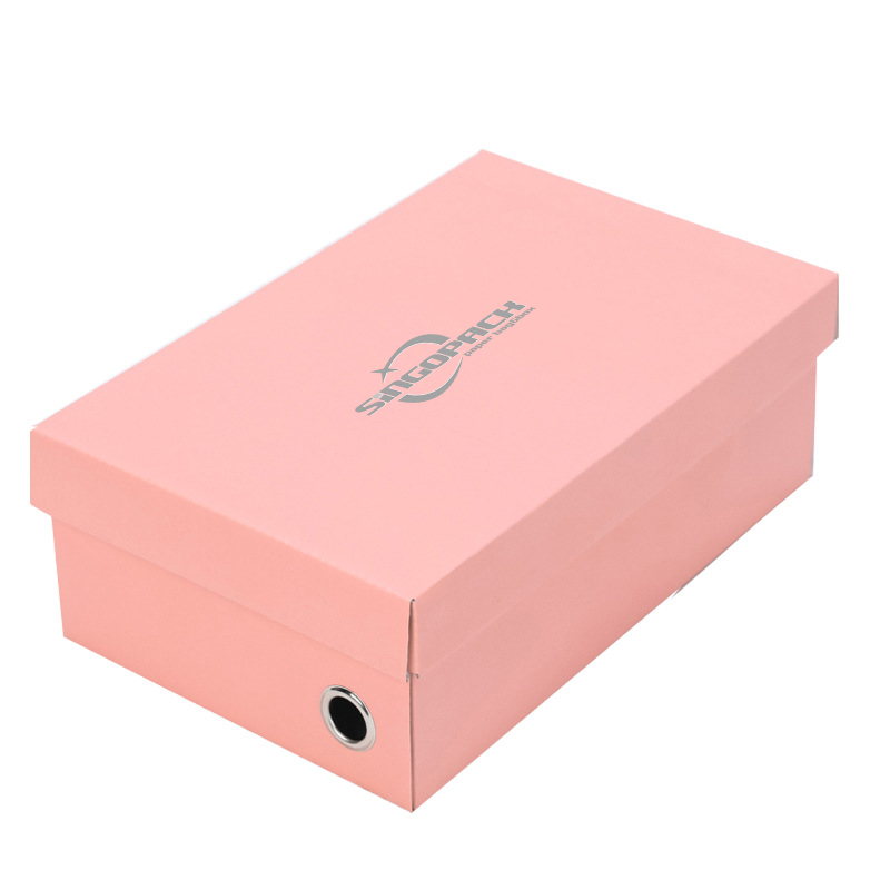 Black Custom Printed Corrugated Shoe Boxes Mailers