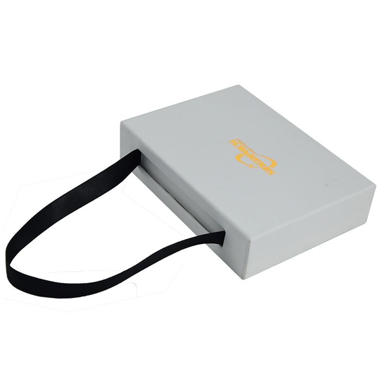 Custom Cardboard Drawer Box Slide Packaging White