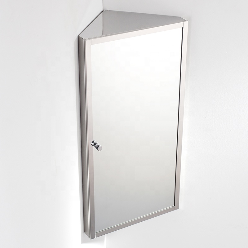 Corner Bathroom Mirror Cabinet