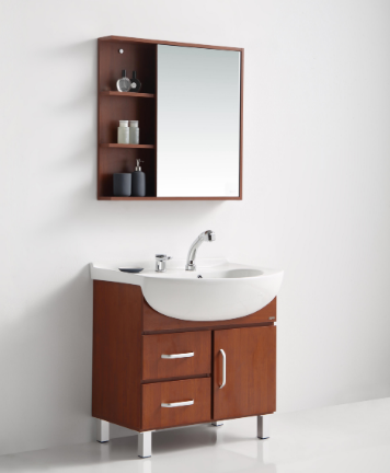 How about a solid wood bathroom cabinet? How does solid wood bathroom ark choose?