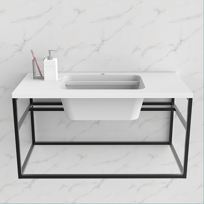 Modern style bathroom sink cabinet