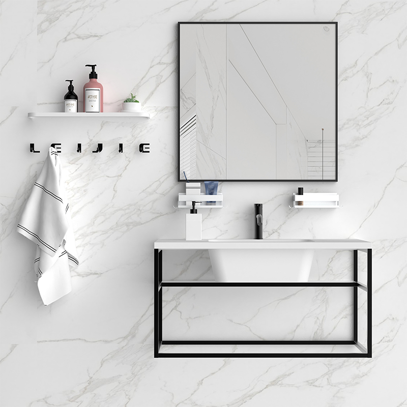 Modern style bathroom sink cabinet