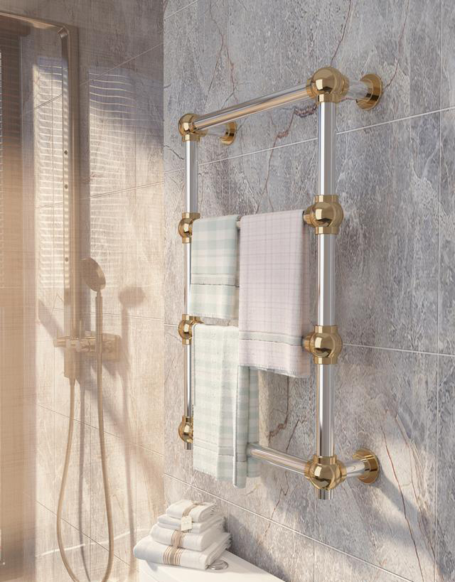 Electric towel rack installation skills