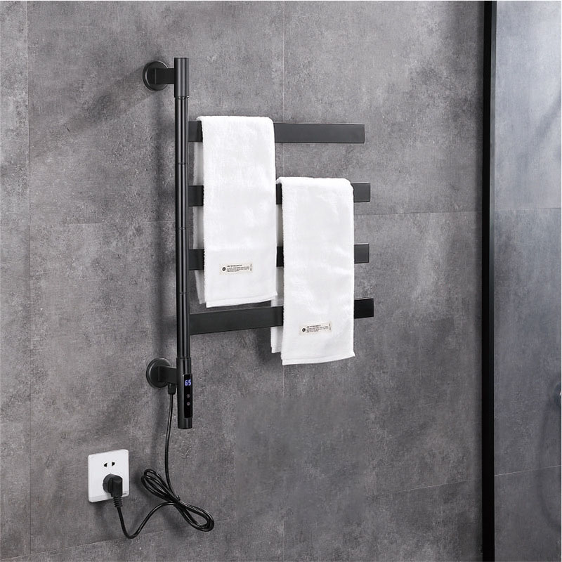 small heated towel rail