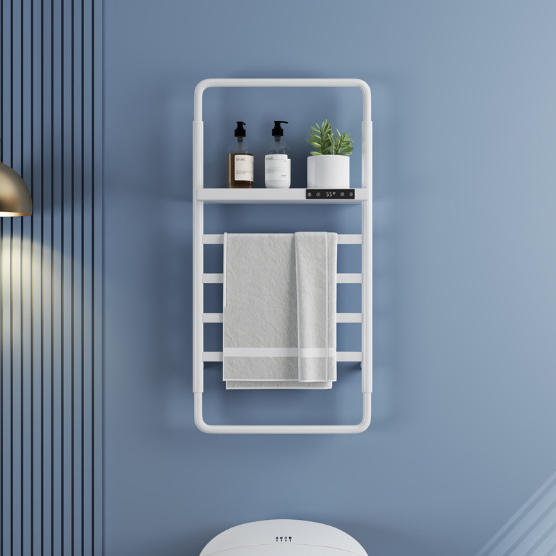 small heated towel rail