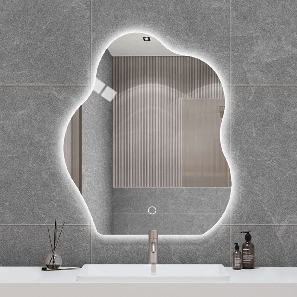 arched bathroom mirror