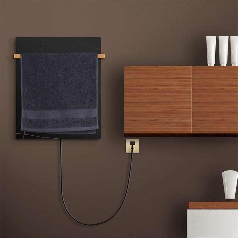 SLATE wall-mounted electric towel rack