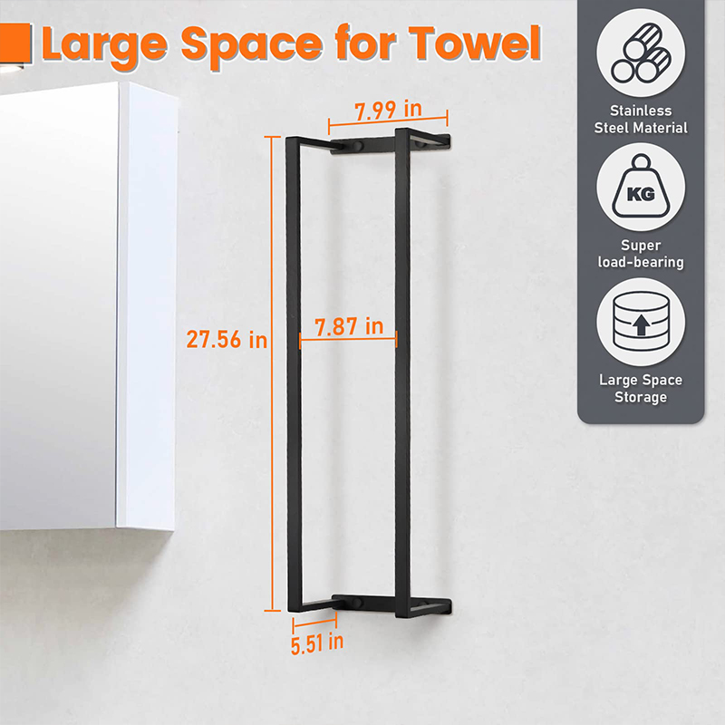 free standing towel holder