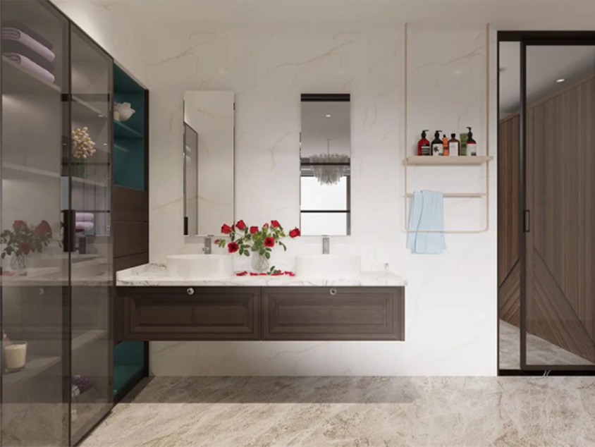 narrow bathroom cabinet