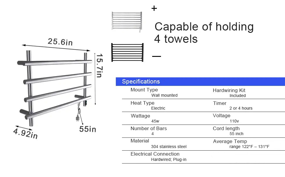 electric towel warmer