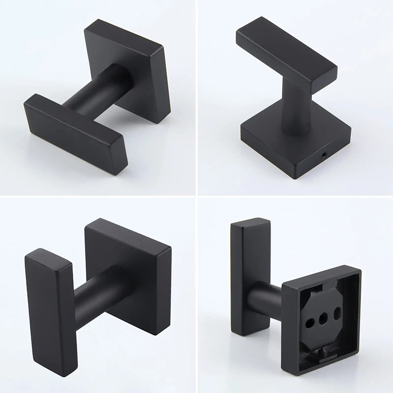 Robe Coat Hook Matte Black