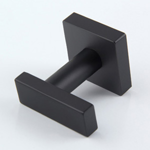 black towel hook