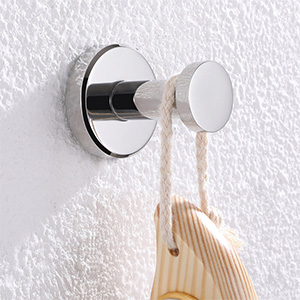 black towel hook