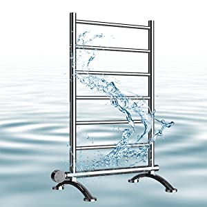 freestanding heated towel rail