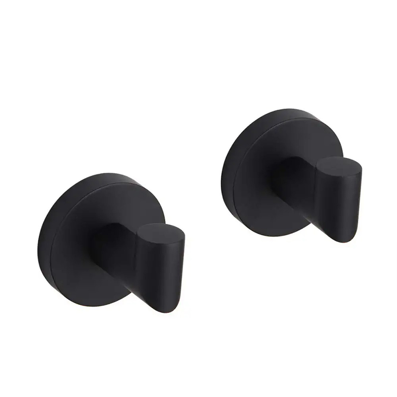 Bathroom Coat Hook SUS 304 Stainless Steel Matte Black