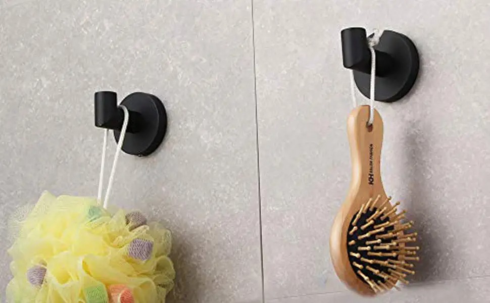 modern bathroom towel hooks