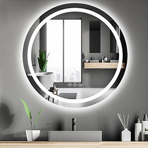 round bathroom mirrors