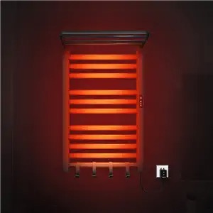 heated towel rack freestanding