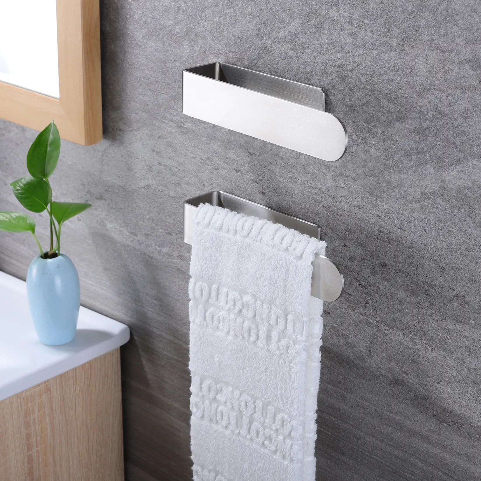 towel hanger bathroom