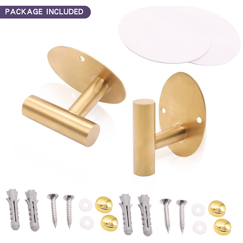 Brushed Gold Stainless Steel Towel Hook