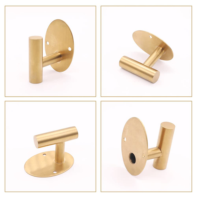 Brushed Gold Stainless Steel Towel Hook