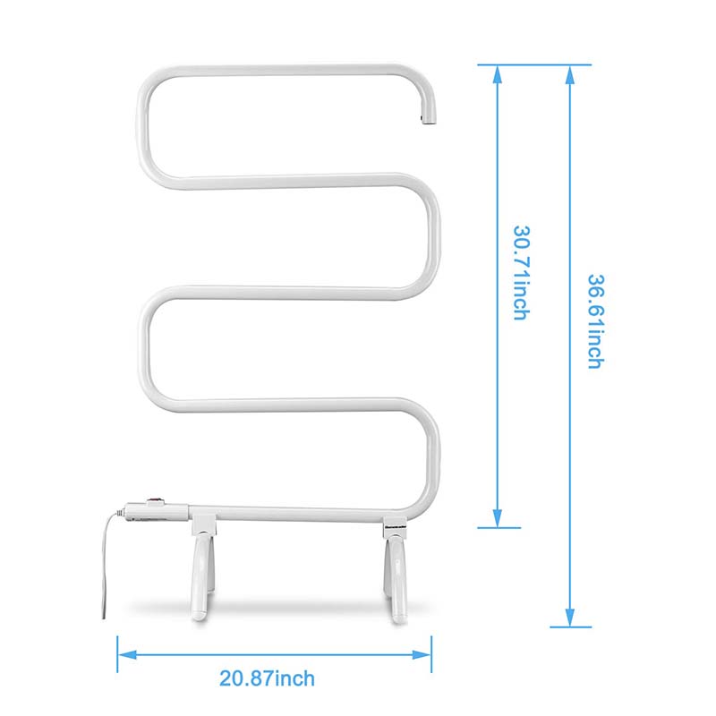 Wall Mounted and Freestanding Bathroom Heated Towel Racks