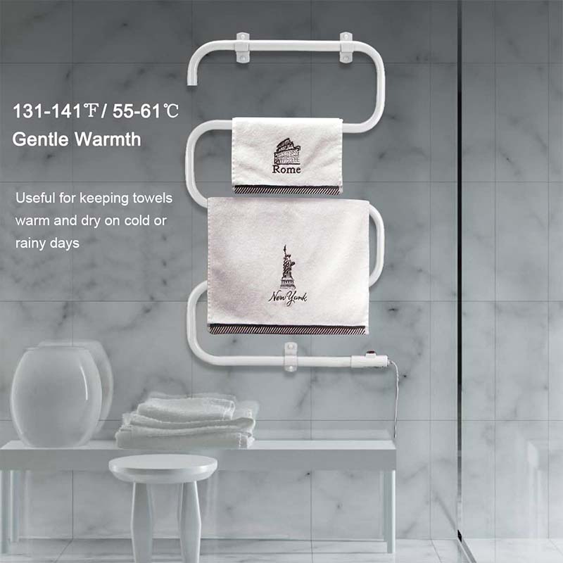 Wall Mounted and Freestanding Bathroom Heated Towel Racks