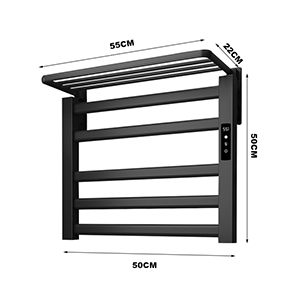 wall mounted towel rack