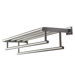 wall mounted towel rack