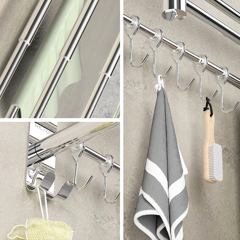 Stretchable 16-27 inch towel bar