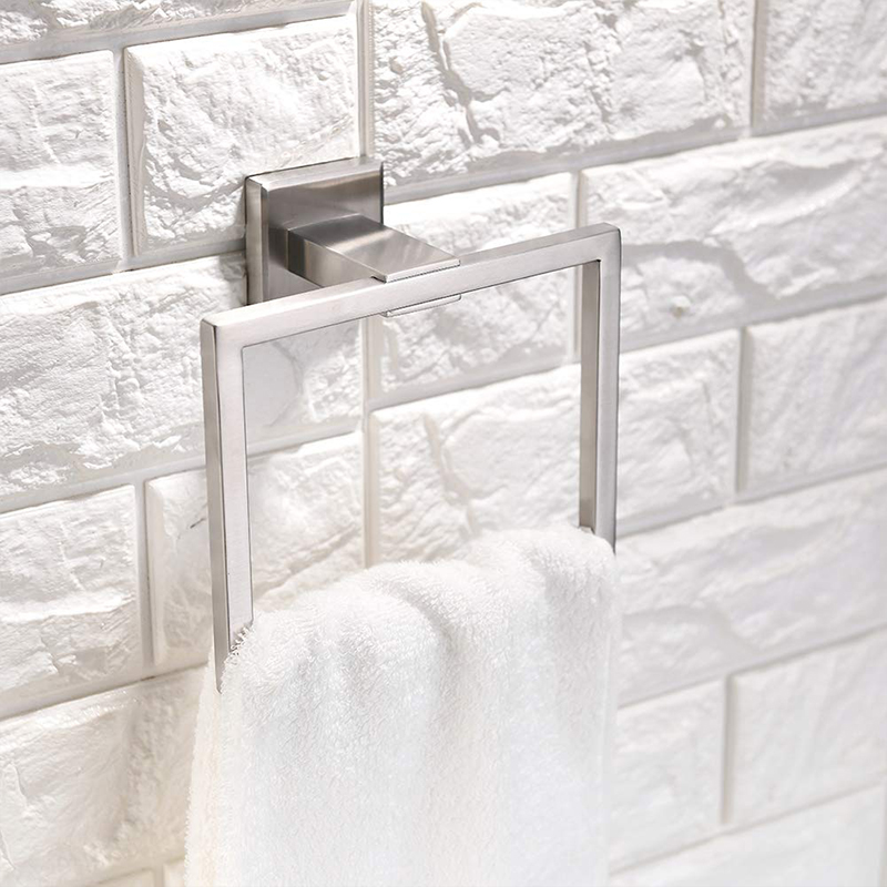 Double towel bar hardware set