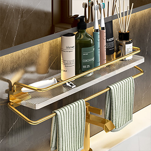 Bathroom shelving