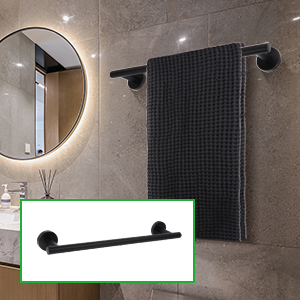 Wall-mounted towel rack