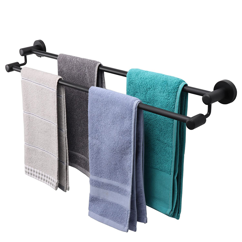 Thickened SUS304 bathroom stainless steel towel rack,